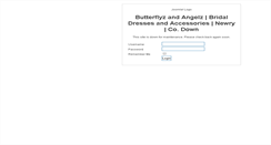 Desktop Screenshot of butterflyzandangelz.com